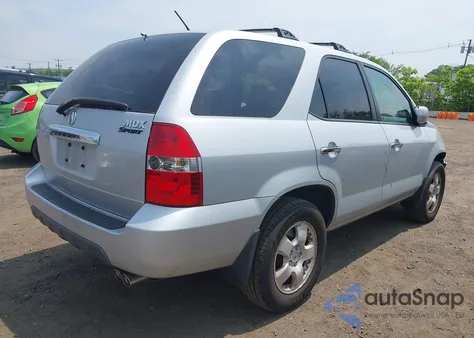 2003 Acura Mdx z USA, uszkodzony, nr VIN 2HNYD18263H544080